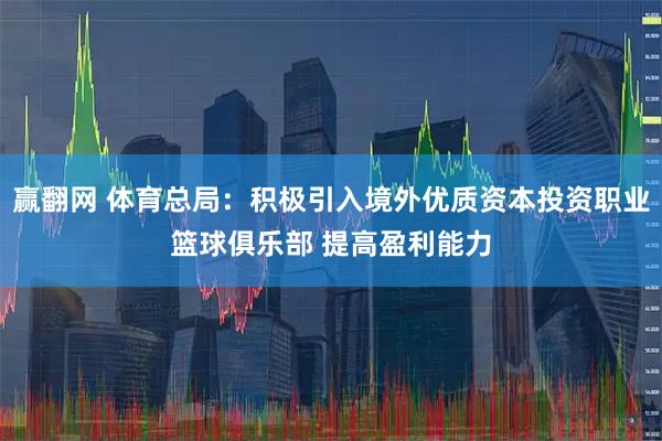 赢翻网 体育总局：积极引入境外优质资本投资职业篮球俱乐部 提高盈利能力
